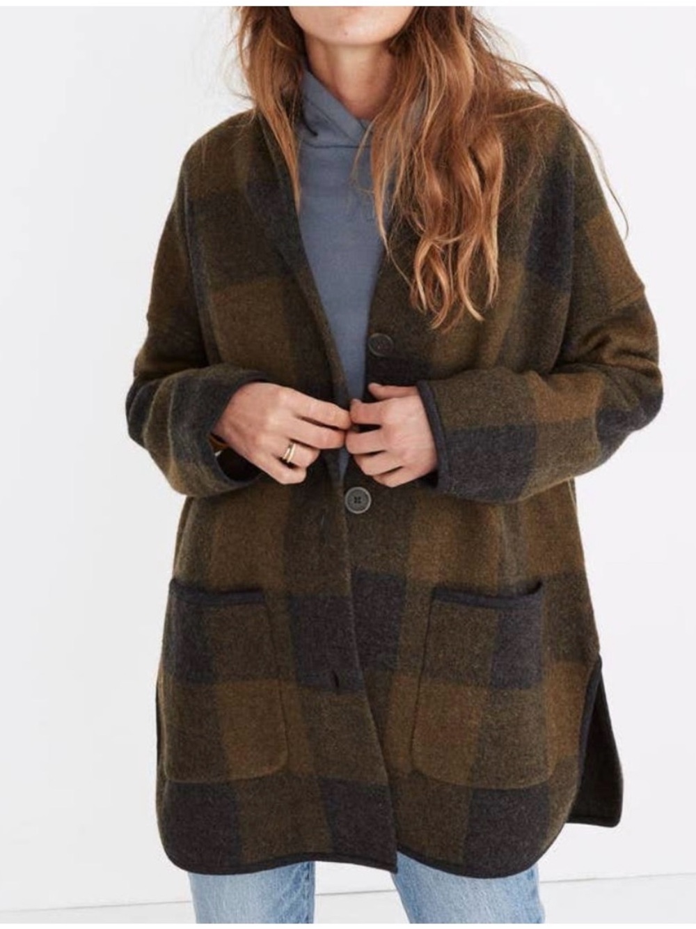 Madewell merino wool shacket 🍁